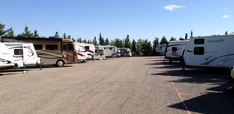 Outdoor RV Storage Calgary & Okotoks