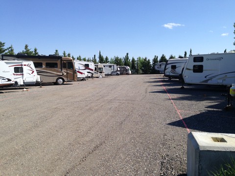 Outdoor RV Storage